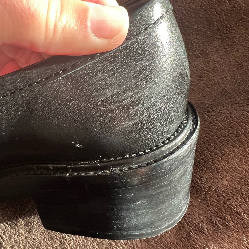 CHANEL LOAFERS BLOCK SHOES CC LOGO - Picture 7 of 16